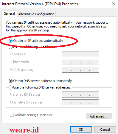 Cara Memperbaiki Wifi Palang Kuning