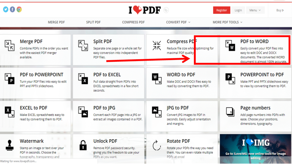 PDF to Word