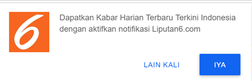 Notif situs