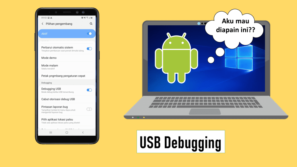 Cara Mengaktifkan USB Debugging Semua HP Android