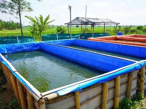 Pembuatan Kolam Terpal untuk Budidaya Ikan Lele